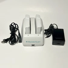 Verathon BVI 9400 Charging Dock 0570-0193 & 2 Batteries 0400-0066 w/power Supply