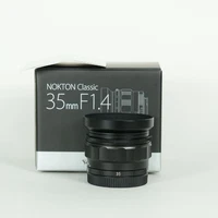 Voigtlander NOKTON classic 35mm F1.4 MF Prime Lens for Sony E Mount From JAPAN