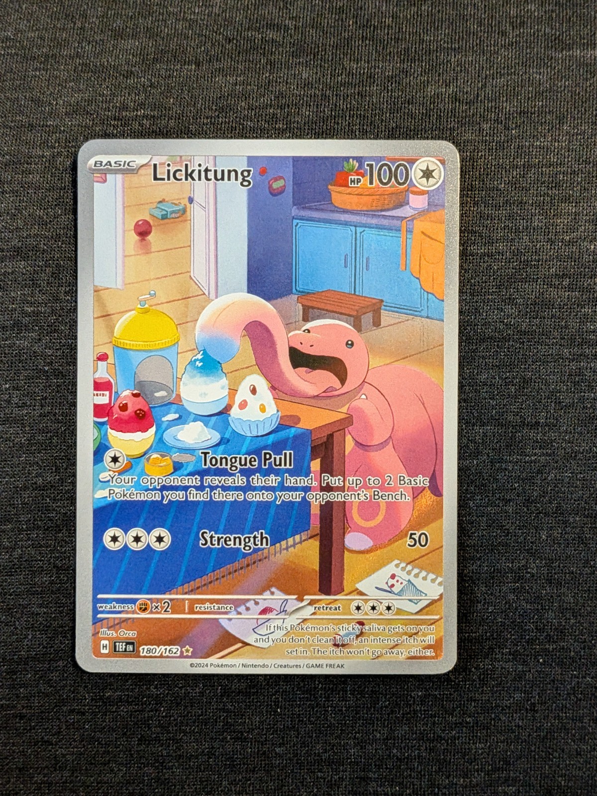 Lickitung 180/162 SV05: Temporal Forces Holo