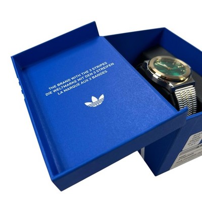 ADIDAS EXPRESSION THREE 3 TT SILVER GOLD WATCH KL1771 for sale