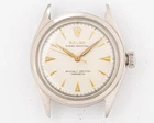 1950's Rolex Stainless Steel Oyster Perpetual "Big Bubble Back" with Redone Dial