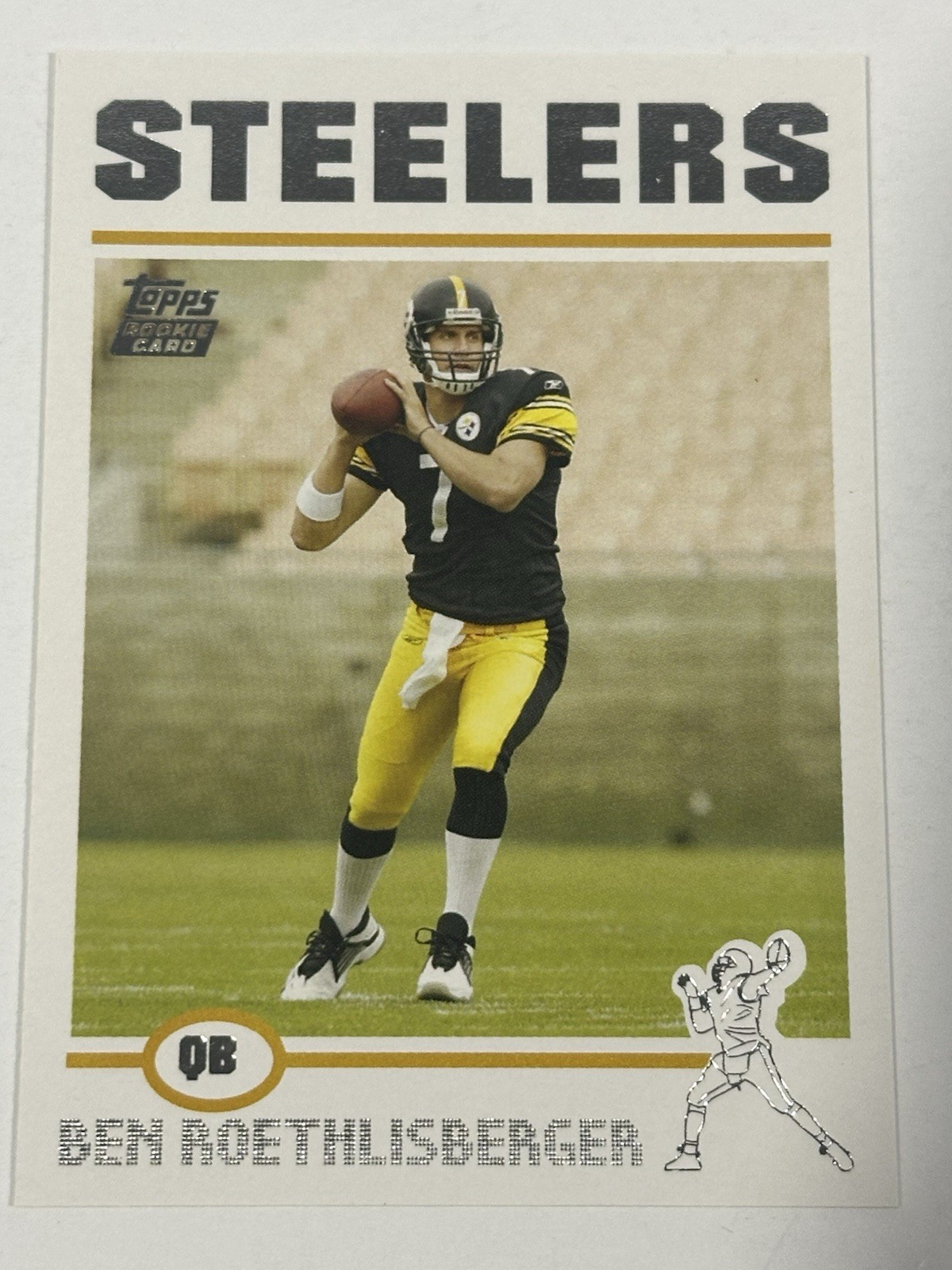 Ben Roethlisberger 2004 Topps Rookie Card 311 Steelers