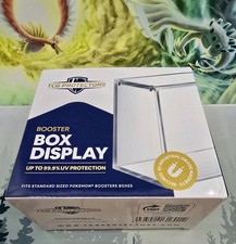 Pokemon Booster Box Acrylic Protective Display Case Magnetic 99 UV Rejection 8m