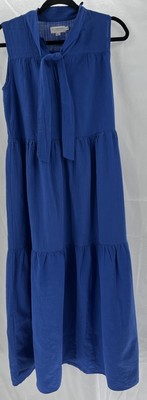 Lili Sidonio Maxi Dress Women s S Blue Molly Bracken Girlcore Cottagecore Boho
