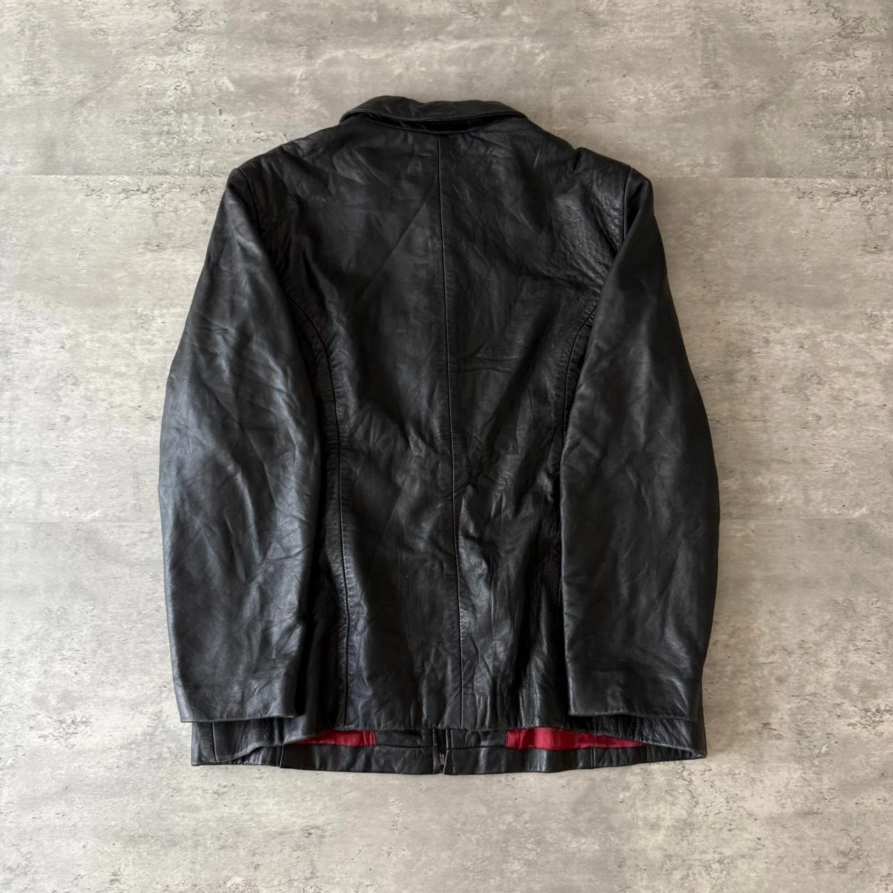 Y2k vintage 2000s skater grunge Wilsons Leather jacket image 2