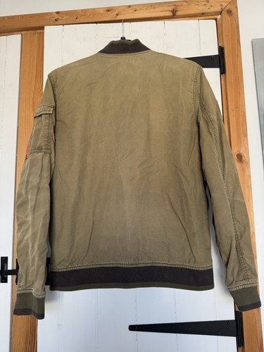 Men's Superdry Rookie Edition Green/Karki Military Issue Jacket size Large - Picture 10 of 13