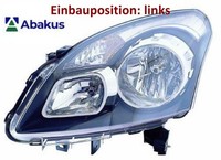 Abakus 551-1171LMLDEM2 Hauptscheinwerfer Links Scheinwerfer FüR Renault