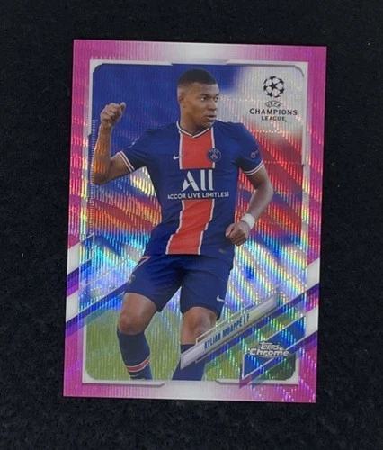 Kylian Mbapp 2020 Topps Chrome Kylian Mbapp #95 Pink
