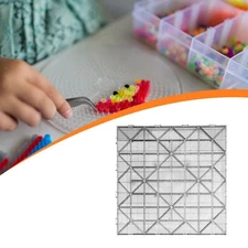 Square Fuse Beads Pegboard Beads Board Versatile Art Projects Accessories Gift