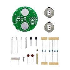 Beginner Friendly DIY Soldering Kit Electronics Learning with LED Gyroscope