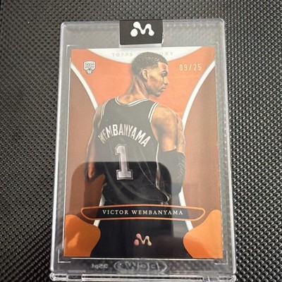 2023 TOPPS MERCURY: VICTOR WEMBANYAMA #20 VICTOR WEMBANYAMA 4/25 PSA 9