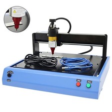 110V Electric Metal Marking Machine Dot Peen CNC Nameplate Engraving Machine