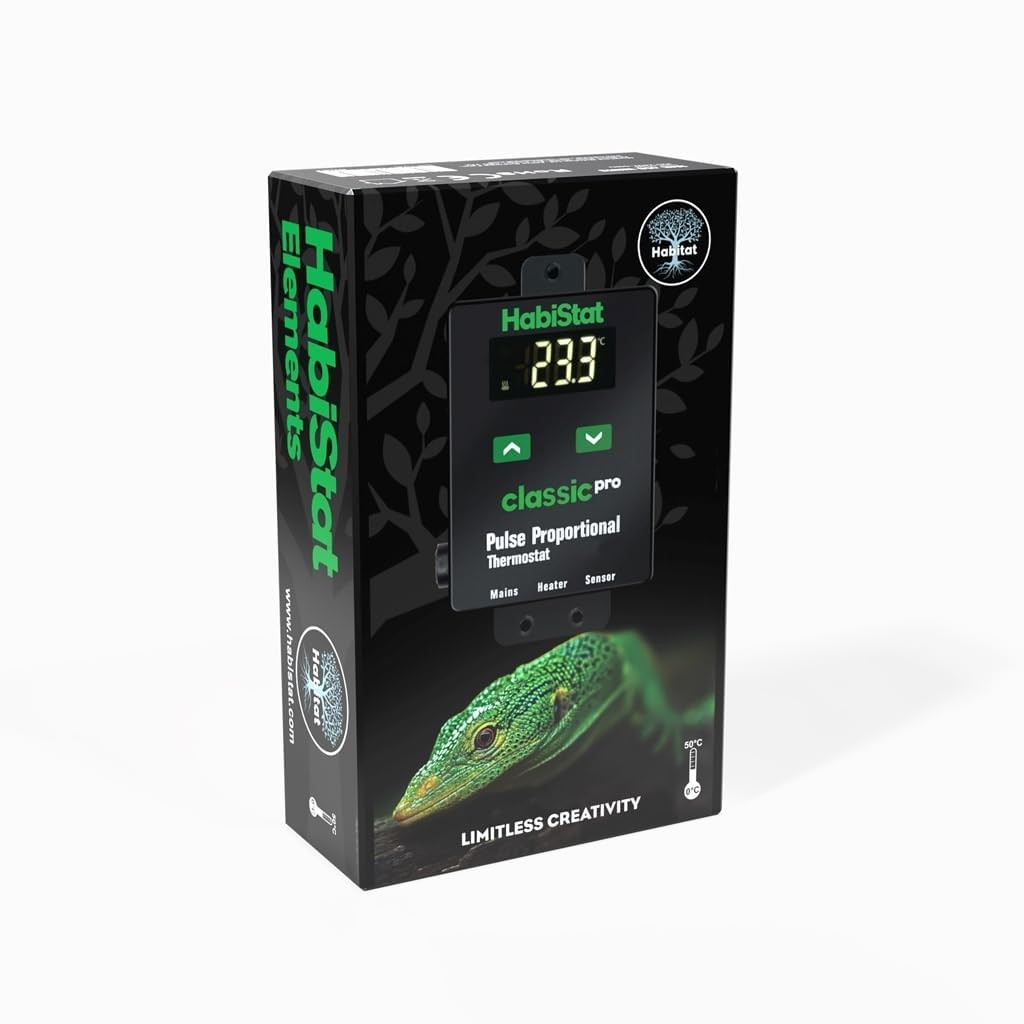Habistat Reptile Pulse Proportional Thermostat 450w Ceramic Heater Mat Control