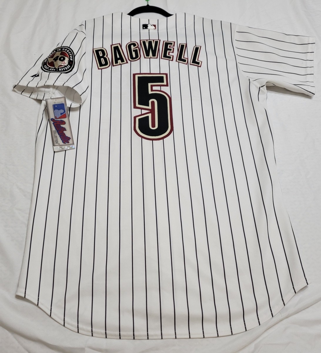 Authentic MAJESTIC SIZE 48 XL, HOUSTON ASTROS, JEFF BAGWELL Jersey