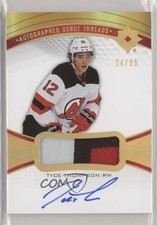 2021 Upper Deck Ultimate Collection Debut Threads 14/99 Tyce Thompson Auto 12v1