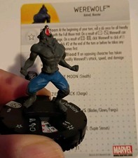 Heroclix Amazing Spider-Man set Werewolf 014 Common figure w/card