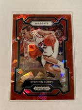 2024 Panini Prizm Draft Picks - Stephen Curry #77 Red Ice Prizm