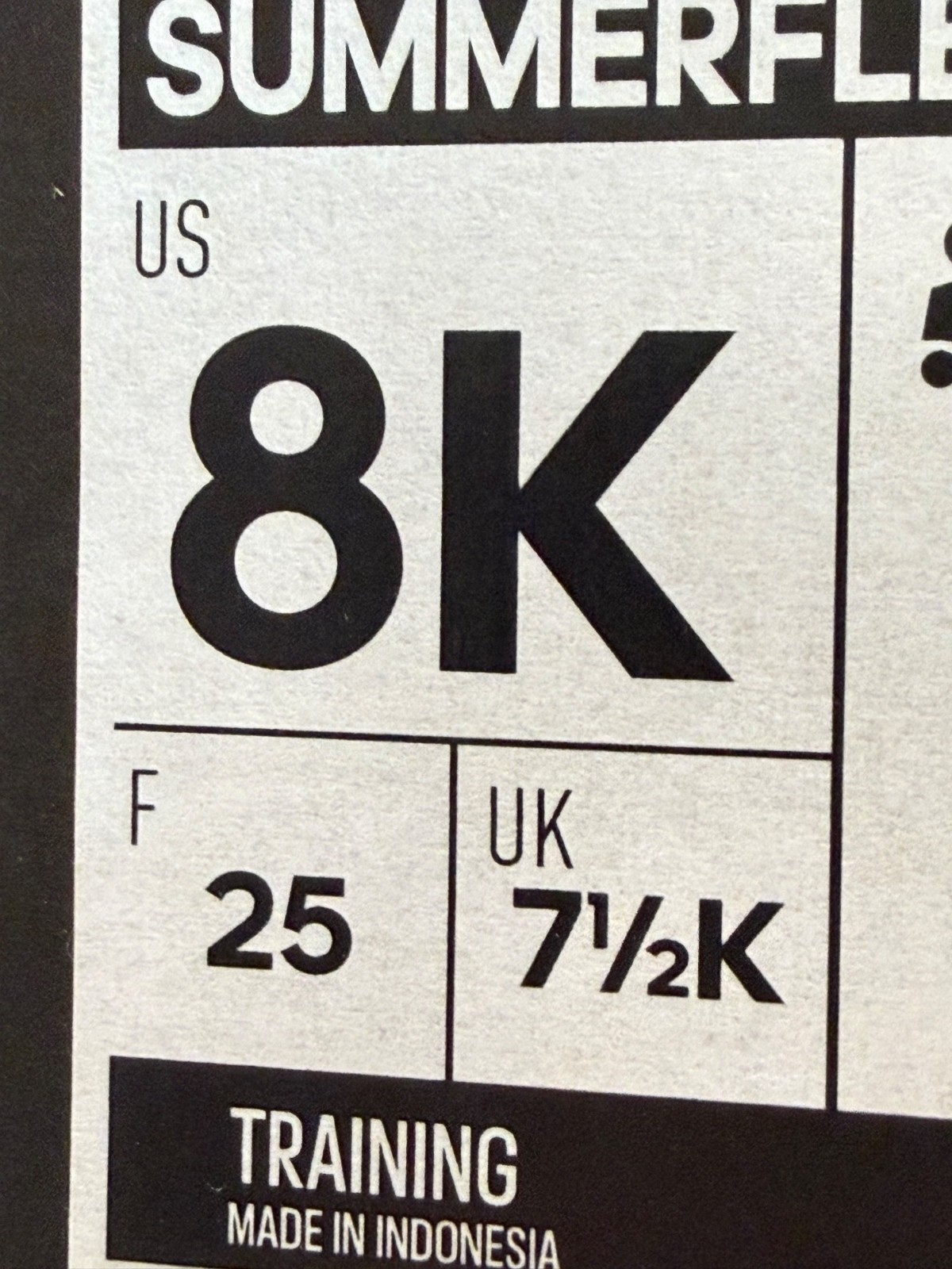 Adidas Kids 8 Summerflex black neon green training shoes NEW Solar Slime white thumbnail 6