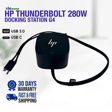 HP HSN-IX03 Thunderbolt G4 280W Universal Docking Station w/OEM 230W Combo Cable