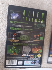 Alien Trilogy  , Saturn , OVP / CIB / PAL / Sega