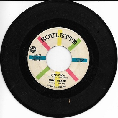 Enzo Stuarti - Sympatica - Used Vinyl Record 7 - G8100z