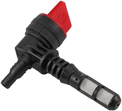 2 Pack 90 Degree Fuel Gas Shut Off Valve with Clamp for Engine Generator