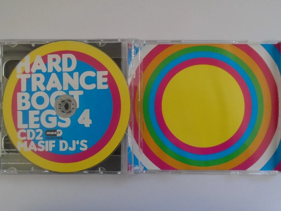 Masif Hard Trance Bootlegs 4 CD Steve Hill Masif DJ`s Australian Import Hard NRG - Image 4 of 4