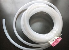 24 Feet - 1/2" OD X 3/8" ID Clear Vinyl Tubing, Flexible PVC Plastic Tubing Hose