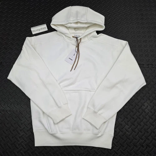 OFF WHITE Felpa con cappuccio Nike x Jacquemus Le bianco sporco cotone pesante DR2065 133 taglia XS NUOVA CON ETICHETTE