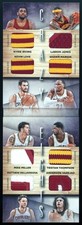 LEBRON JAMES IRVING LOVE 2014 PREFERRED CRAZY EIGHTS BOOKLET PATCH /25 CAVALIERS