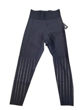 Ultracor Lux Knockout Star Leggings Black Silver XS NWT Made in USA