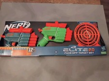 NERF ELITE 2.0 FACE - OFF TARGET SET 2 X GUNS 12 BULLETS NEW