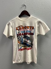 Vintage 1984 Terry Labonte NASCAR Champion Shirt Piedmont Youth Large 14-16 0091