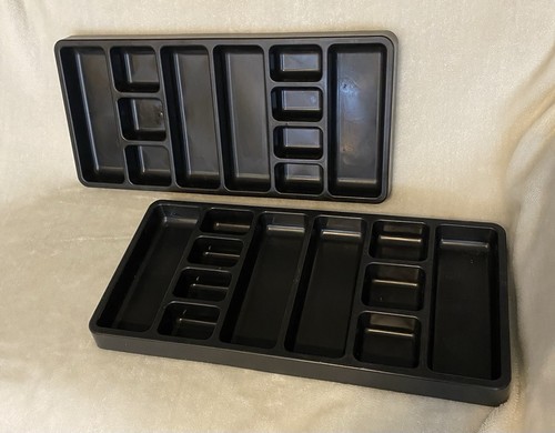 Drawer Organizer with 11 Compartments Multi-Purpose Set Of 2 US General New