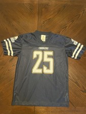 Melvin Gordon III Chargers Jersey Youth XL 16/18 Navy Blue NFL Team Apparel #25