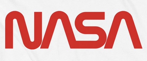 Camiseta NASA "Worm Logo" - a 5X - Imagen 2 de 5