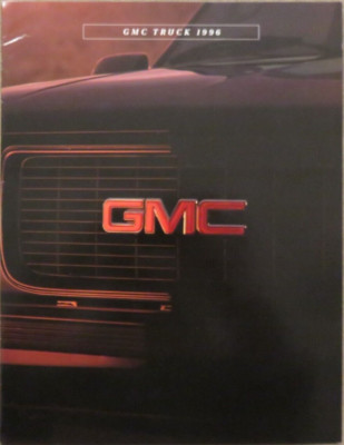 1996 GMC Sierra Sonoma Jimmy Yukon Suburban Safari USA Prospekt Brochure