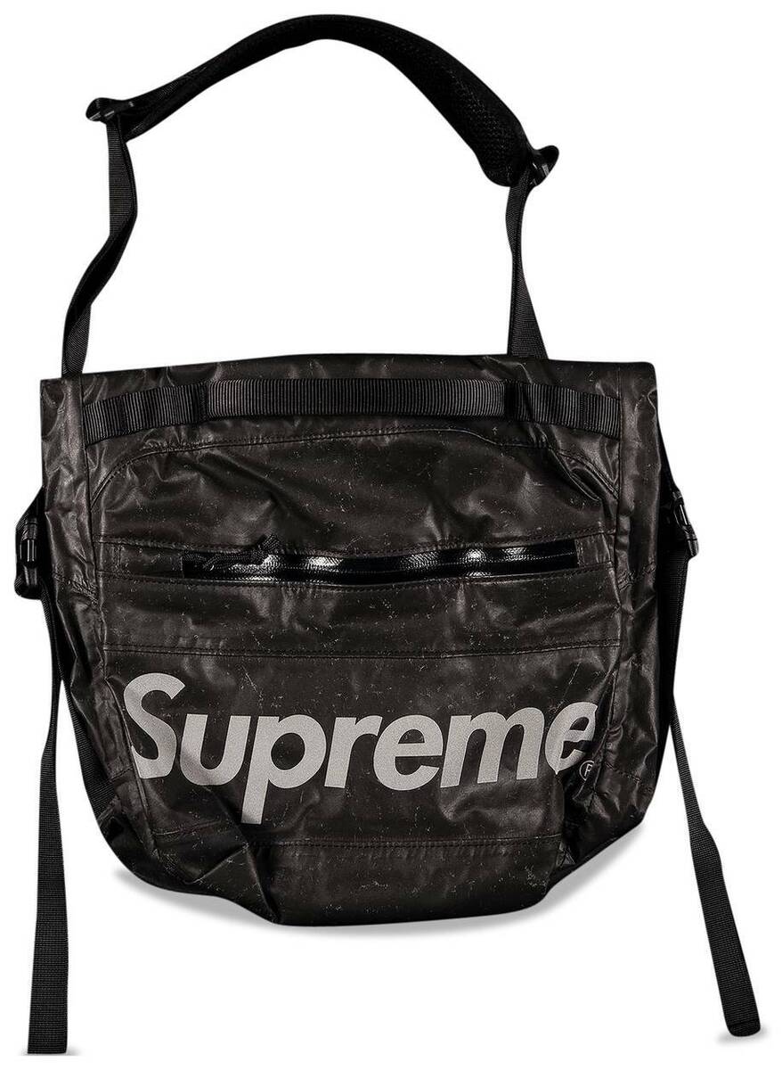 Supreme Waterproof Reflective Speckled Shoulder Bag Black Supreme Waterproof Reflective Speckled Shoulder Bag Black