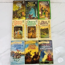 9 Katherine Kurtz Books Chronicles of Deryini, King Kelson & Camber of Culdi
