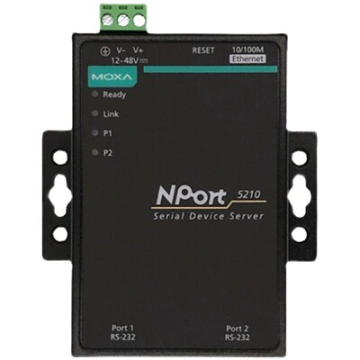 NEW MOXA NPort5210 RS232 Serial Device Server