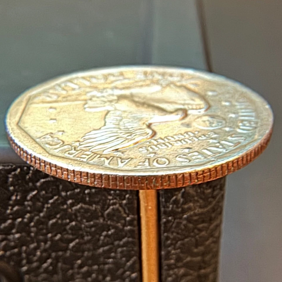 Dólar Susan B Anthony 1979 falta capa revestida error 5,7 gramos sin circular envío gratuito Foto 4 de 4