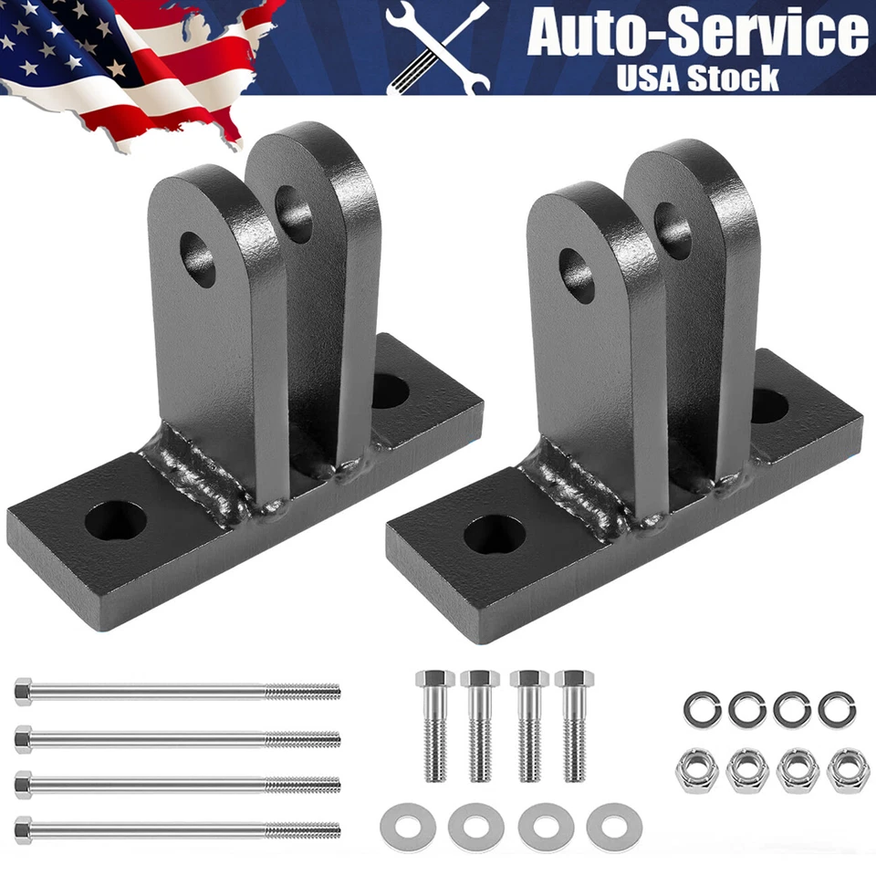 AMNNARIE BX88230 Bolt-On Base Plate Bracket Kit For Blue Ox Tow Bars, Jeep Wrangler TJ YJ