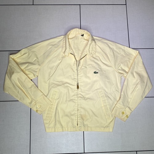 Vintage Men's Izod Lacoste Navy Yellow 