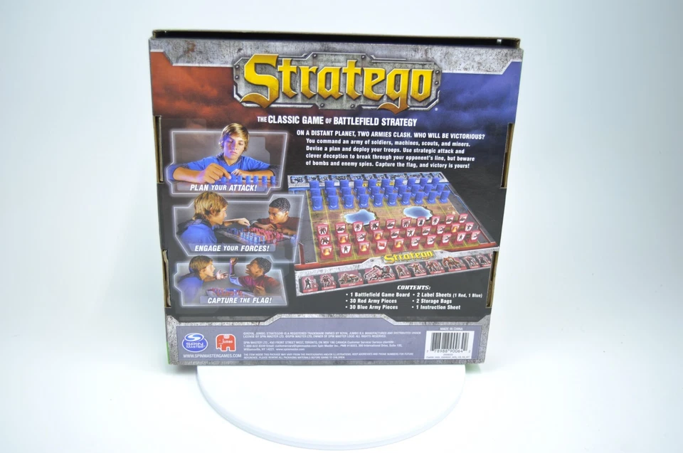 Stratego: The Classic Game of Battlefield Strategy (Spin Master) Complete - Image 3 of 4
