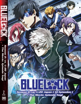 ANIME DVD BLUELOCK SEASON 2 VOL.1-14 END + MOVIE ENGLISH DUBBED~REGION ALL