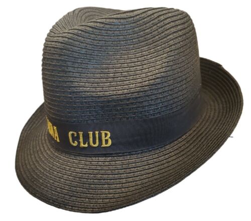 Havana Club - Straw - Fedora Hat - Black - image 1