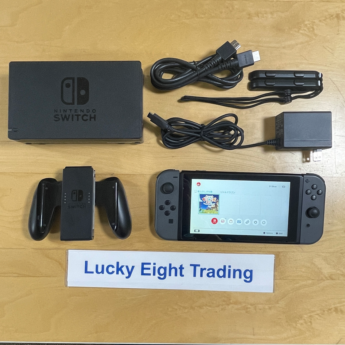 Nintendo Switch Gray 32GB HAC-001 Console with Accesorries [BOX
