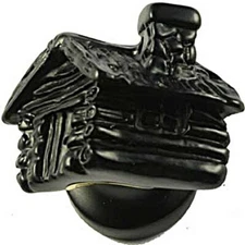 Northern Rustics Black Cabin Cab Knob ,No SL-7197 Sierra Lifestyles