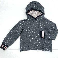 Matilda Jane Sz 6 Brigida Hoodie Grey Sweatshirt