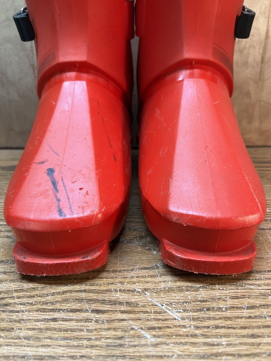 VTG Salomon SX80 Ski Boots Mens 340-45 Red Downhill Alpine VTG Salomon SX80 Ski Boots Mens 340-45 Red Downhill Alpine